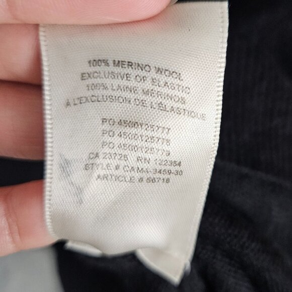 Wilfred Black 100% Merino Wool Mockneck Cyprie Sweater - Picture 7 of 9